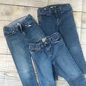 3 pair of toddler girl jeans size 3t